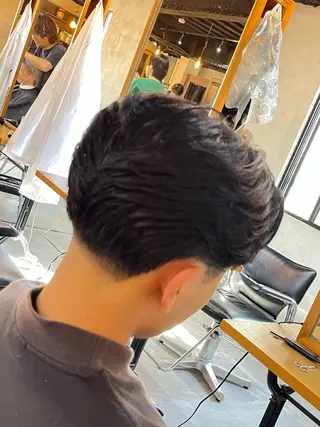 ショート パーマ メンズ 海外風メンズ🇺🇸 💈N.Yuto💈のヘアスタイル