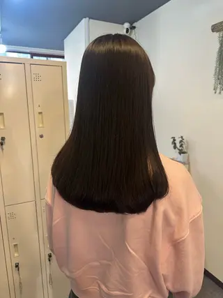 カラー Sherry/R 三川町　木村祐里奈のヘアスタイル