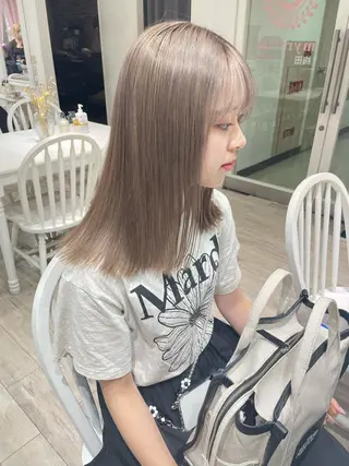 ミディアム カラー miyu /大阪美容室のヘアスタイル