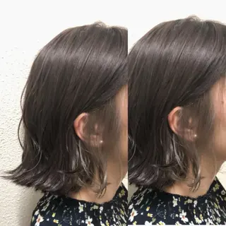 ミディアム 中司 莉菜のヘアスタイル