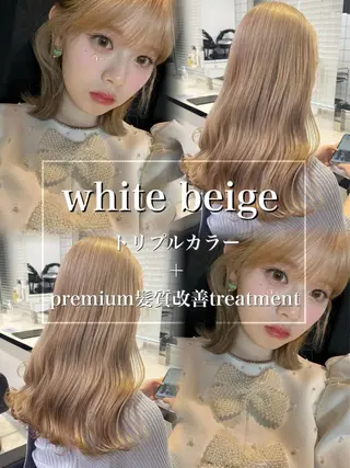 ロング カラー ヘアアレンジ 透明感💕今っぽ似合 わせ𝐍𝐨. 𝟏のヘアスタイル