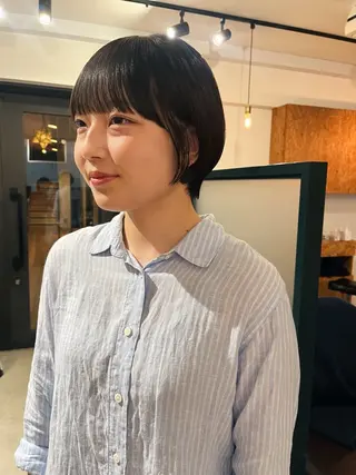 ショート 暖色/パーマ 🌼クニトウメイのヘアスタイル