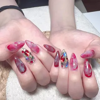 ネイル M🌷nail 長さだし専門店のネイルデザイン