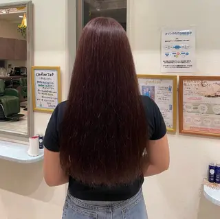 カラー 鈴木 結惟のヘアスタイル