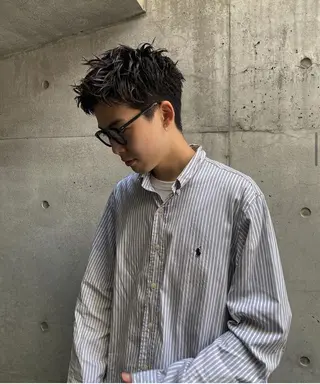 ショート メンズ Kaz. メンズ平尾・高宮のヘアスタイル