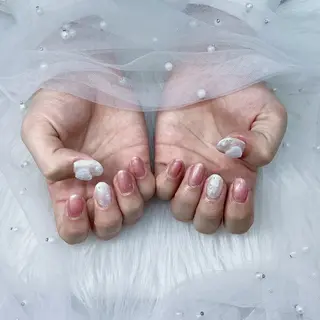 ネイル パーツ全部¥110 サロンミミのネイルデザイン