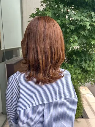 カラー 増渕 里奈のヘアスタイル