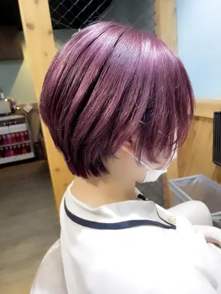 ショート カラー 内山 菜摘のヘアスタイル