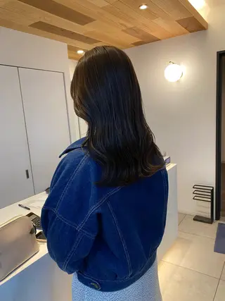 ロング カラー 梅田美容室 SPADICユヅキ♠のヘアスタイル