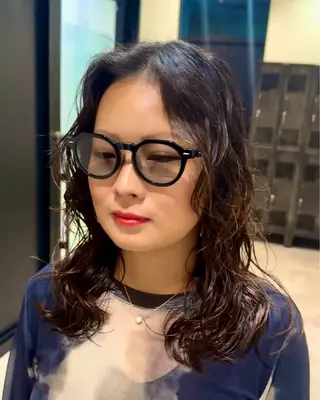 ショート パーマ しおり/パーマ/ newi町田のヘアスタイル