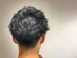 ショート カラー パーマ メンズ 美髪矯正 Rioのヘアスタイル