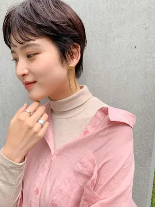 ショート ショート・ボブ ・ウルフ✂︎IMAIのヘアスタイル