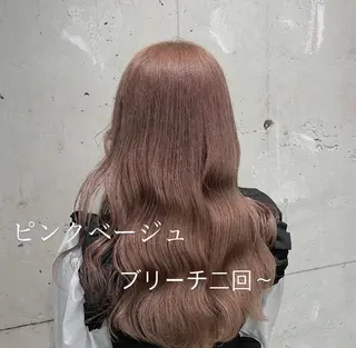 セミロング カラー ヘアアレンジ 韓国/トレンド レイヤー【101】のヘアスタイル