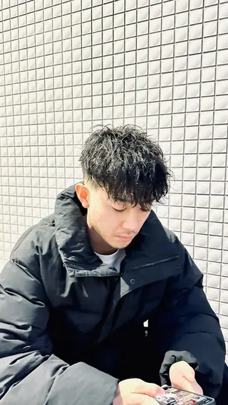ショート パーマ メンズ 💈メンズパーマ💈 ナカザワ リョウのヘアスタイル