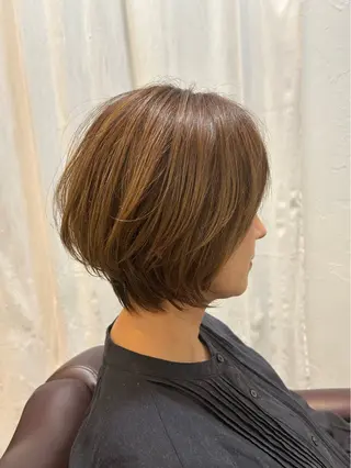 ショート カラー WILLOW京橋 小玉泰基のヘアスタイル
