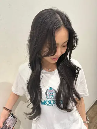 ロング カラー sakura/ 透明感カラー🫧のヘアスタイル