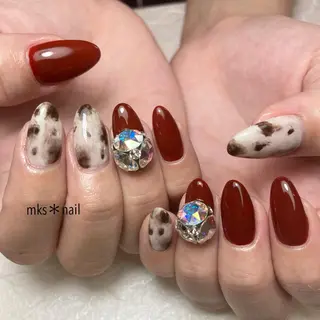 ネイル mks＊nail //  枚方長尾のネイルデザイン