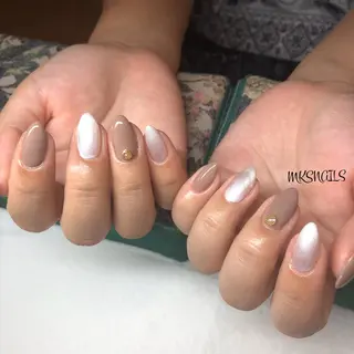 ネイル mks＊nail //  枚方長尾のネイルデザイン