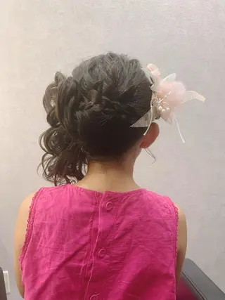 ヘアアレンジ 中川 沙里のヘアスタイル