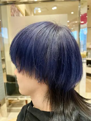 ミディアム カラー メンズ特化☝️添田 好恵のヘアスタイル