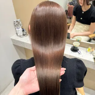 セミロング カラー 🌜美髪矯正/艶髪 /ボブ/こころ🌛のヘアスタイル