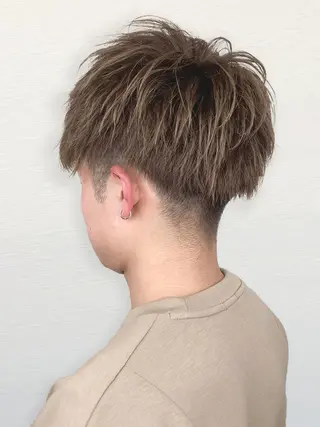 パーマ メンズ ced下赤塚店／うる 艶ヘアカラー🦋のヘアスタイル