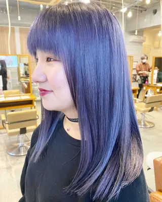 セミロング カラー 🌼圧倒的な口コミ数 BRAVE柏東口のヘアスタイル