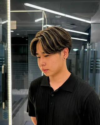 ショート カラー メンズ 森龍馬 メンズ専門美容師のヘアスタイル