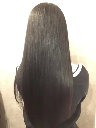 ミディアム セミロング ロング ツヤ髪専門美容師 桑原 和誠のヘアスタイル