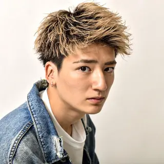 ショート メンズ 店長⚜️メンズカット パーマ⚜️則次亮哉のヘアスタイル