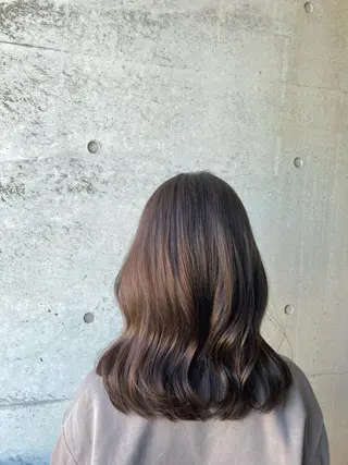 ミディアム はまべ です☆のヘアスタイル