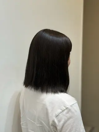 カラー レディースモデル募集 角快利のヘアスタイル