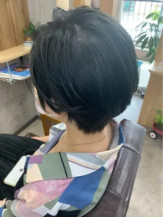 ショート カラー memento 斎藤大覚のヘアスタイル