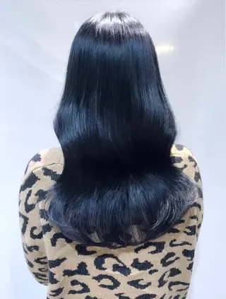 セミロング カラー ヘアアレンジ 柔らか垢抜けｶﾗｰと ｶｯﾄ🫧ASUKAのヘアスタイル