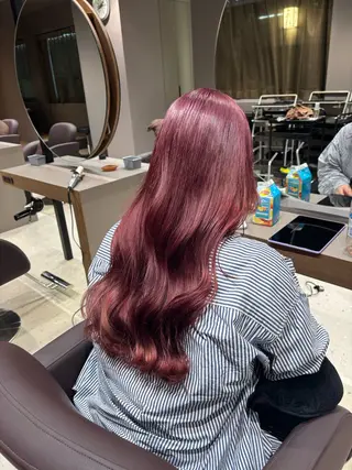 ロング カラー 🎀 おばま みゆう 🌼のヘアスタイル