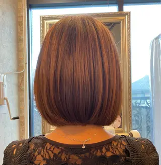 ショート カラー 大石 藍のヘアスタイル