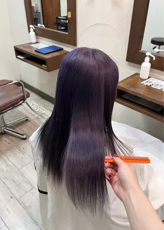 ロング カラー 村田梨乃/ minim hairのヘアスタイル