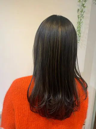 セミロング 🐤 ゆい🐓のヘアスタイル