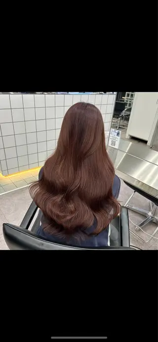 ロング 🖤ブリーチカラー/ rino🖤のヘアスタイル