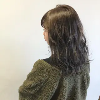 セミロング 岩瀬 翔太のヘアスタイル