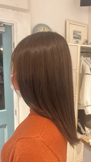 カラー 武田 綺音のヘアスタイル