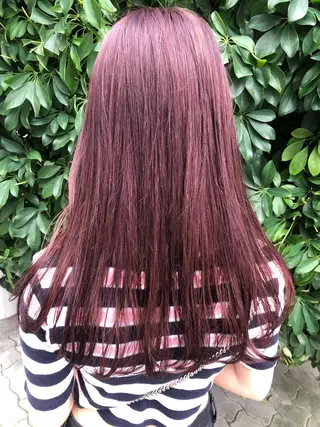 ロング 野上 綾香のヘアスタイル