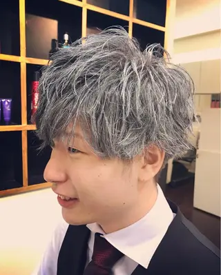 メンズ 前之園 ひかるのヘアスタイル
