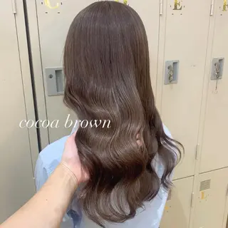 ロング カラー ヘアアレンジ 代表🎀 ふわモテ愛 され髪🩷yumiのヘアスタイル