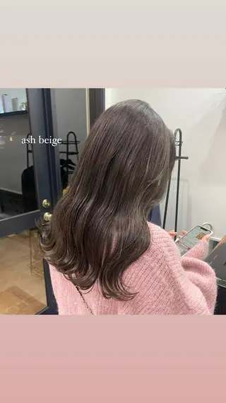 ロング カラー recipe 黒木 彩那のヘアスタイル