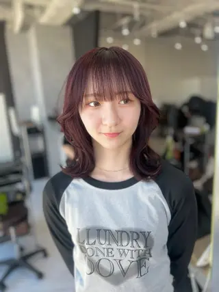 カラー SALOWIN栄 高須大貴のヘアスタイル