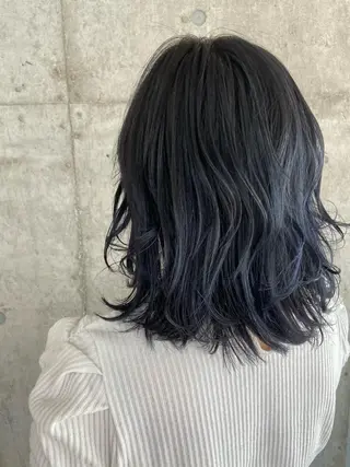 ミディアム カラー ❤️カラー得意 🧡松浦睦樹❤️のヘアスタイル