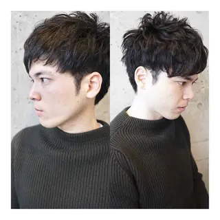 メンズ MARLE 布施店のヘアスタイル