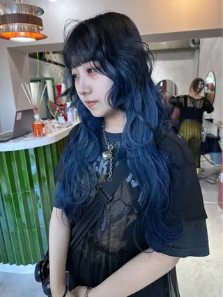 カラー airi໒꒱·ﾟ /デザインカラーのヘアスタイル