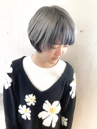 ショート ショート✨ボブ✨代表 新田見美仁のヘアスタイル